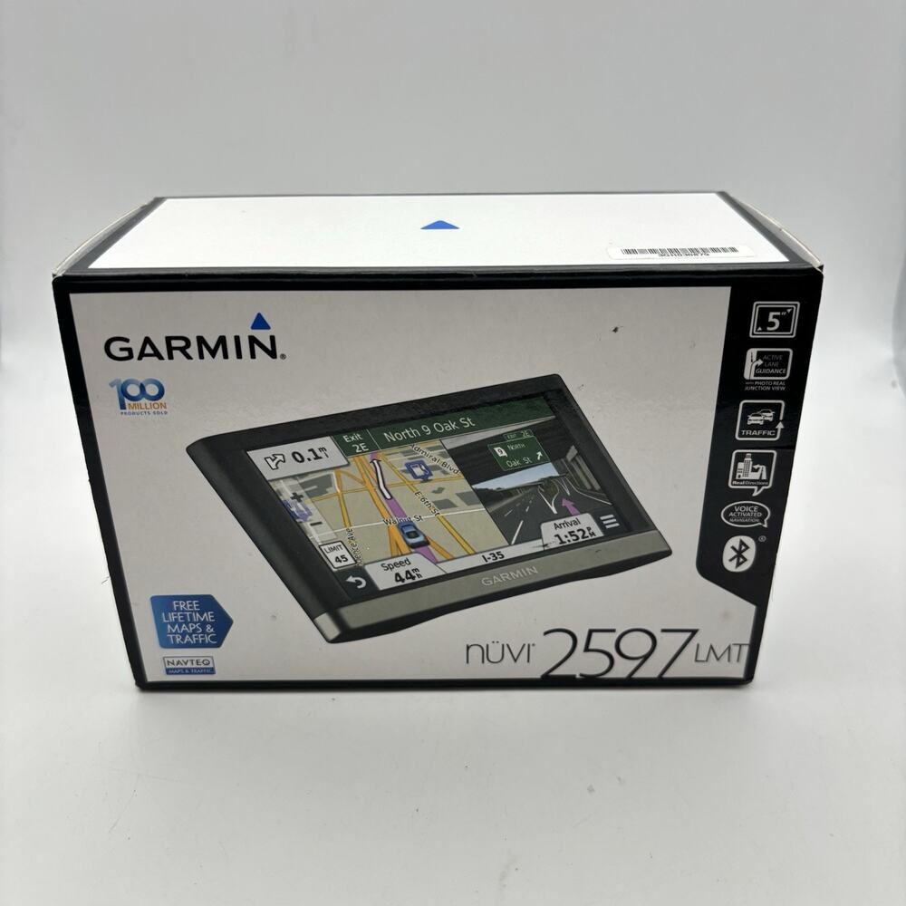 Garmin nüvi 2597 LMT GPS Navigator 5" Screen Tested Works. Very Good Condition